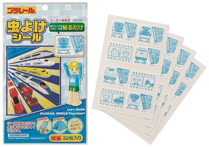 Skater Plarail Insect Repellent Stickers 32P Myp4 Made In Japan- Japan Figure Store - #1 Bring To You The Best Japanese Goods