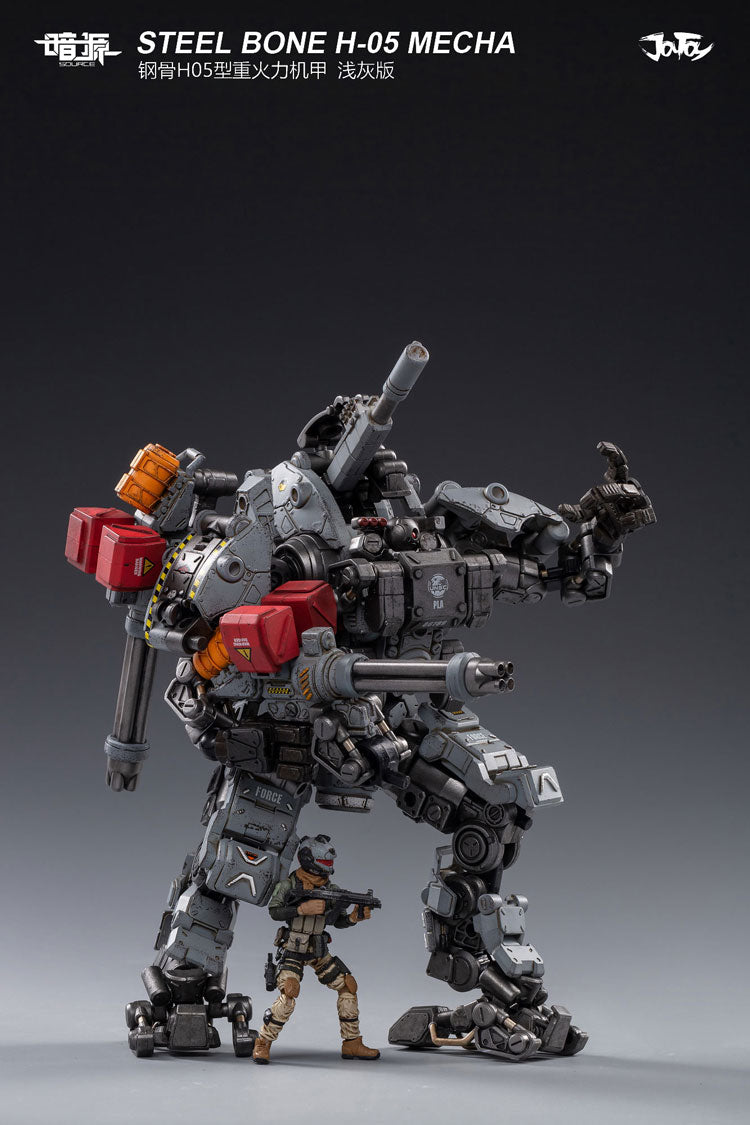 Joytoy 1/25 Steel Bone H05 Heavy Firepower Mecha Gray Model- Japan Figure Store - #1 Bring To You The Best Japanese Goods