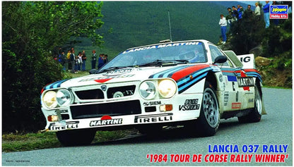 HASEGAWA 1/24 Lancia 037 Rally '1984 Tour De Corse Rally Winner' Plastic Model- Japan Figure Store - #1 Bring To You The Best Japanese Goods