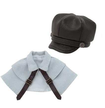 Azone Alvastaria 1/6 Doll Outfit Set Dark Brown Pale Blue Cape & Casket- Japan Figure Store - #1 Bring To You The Best Japanese Goods