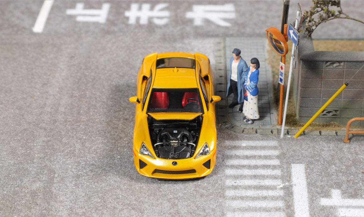 Focal Horizon Fh X Model One 1:64 Lexus LFA Orange Diecast Car Model- Japan Figure Store - #1 Bring To You The Best Japanese Goods