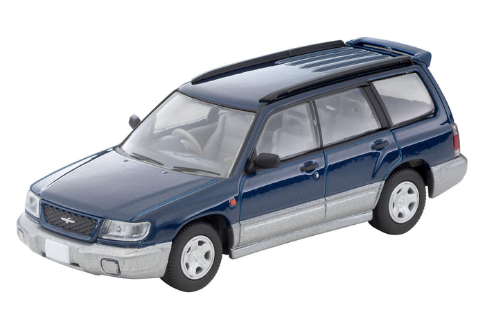 Tomytec 1/64 Tomica Limited Vintage Neo Subaru Forester 1997 Navy Gray- Japan Figure Store - #1 Bring To You The Best Japanese Goods