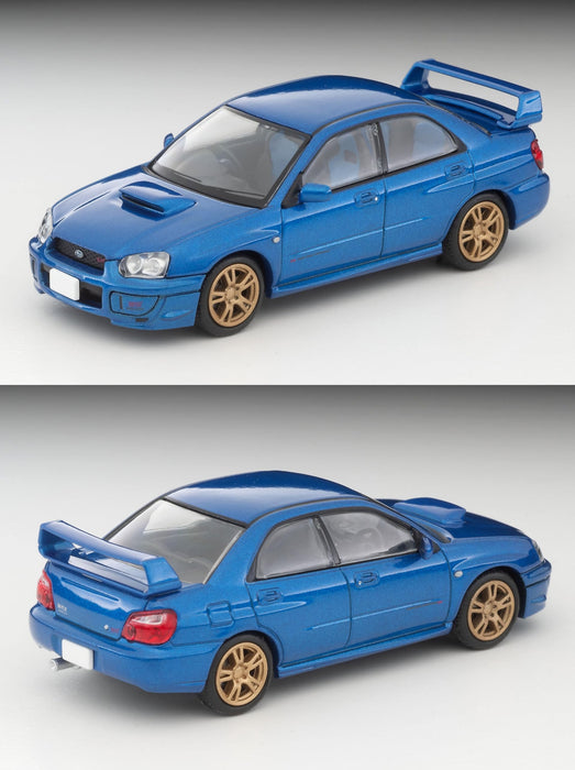 Tomytec 1/64 Scale Subaru Impreza WRX STI 2003 Blue Model Car- Japan Figure Store - #1 Bring To You The Best Japanese Goods