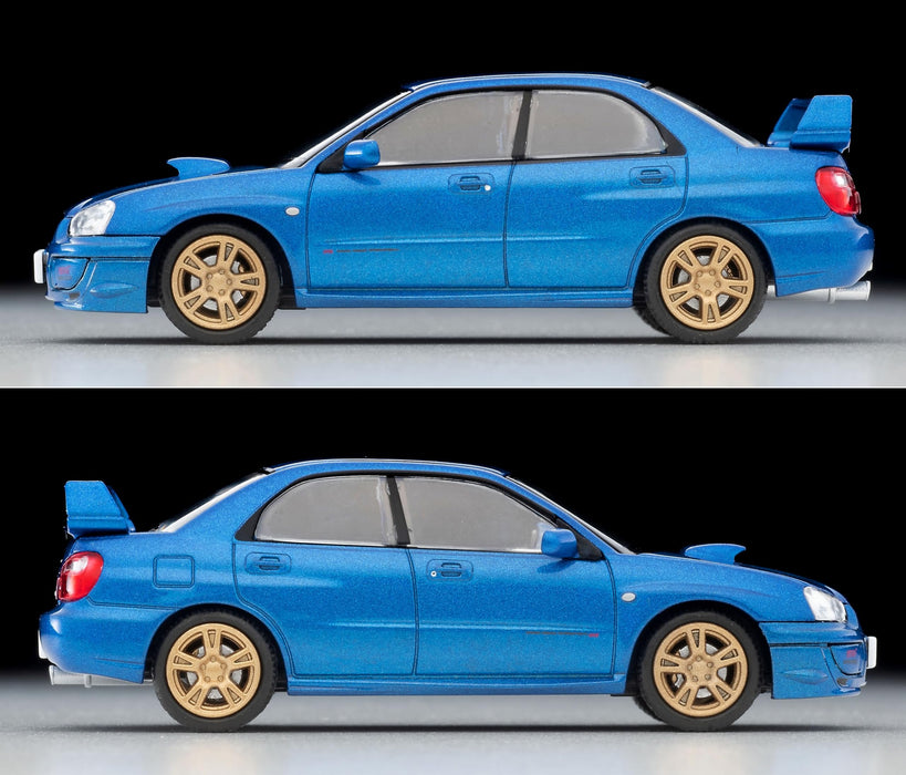 Tomytec 1/64 Scale Subaru Impreza WRX STI 2003 Blue Model Car- Japan Figure Store - #1 Bring To You The Best Japanese Goods
