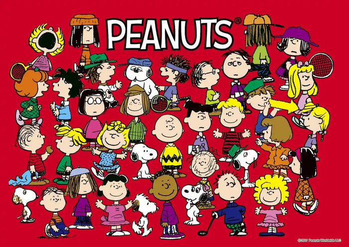 Epoch 108pc Peanuts Snoopy Friends Forever Jigsaw Puzzle (18.2x25.7cm)- Japan Figure Store - #1 Bring To You The Best Japanese Goods