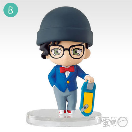 Bandai Detective Conan Conan Corps Gashapon 4 Set Mini Figure Capsule Toys