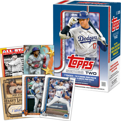 Topps 2025 Baseball Series 2 Value Pack - Perfect for Collectors