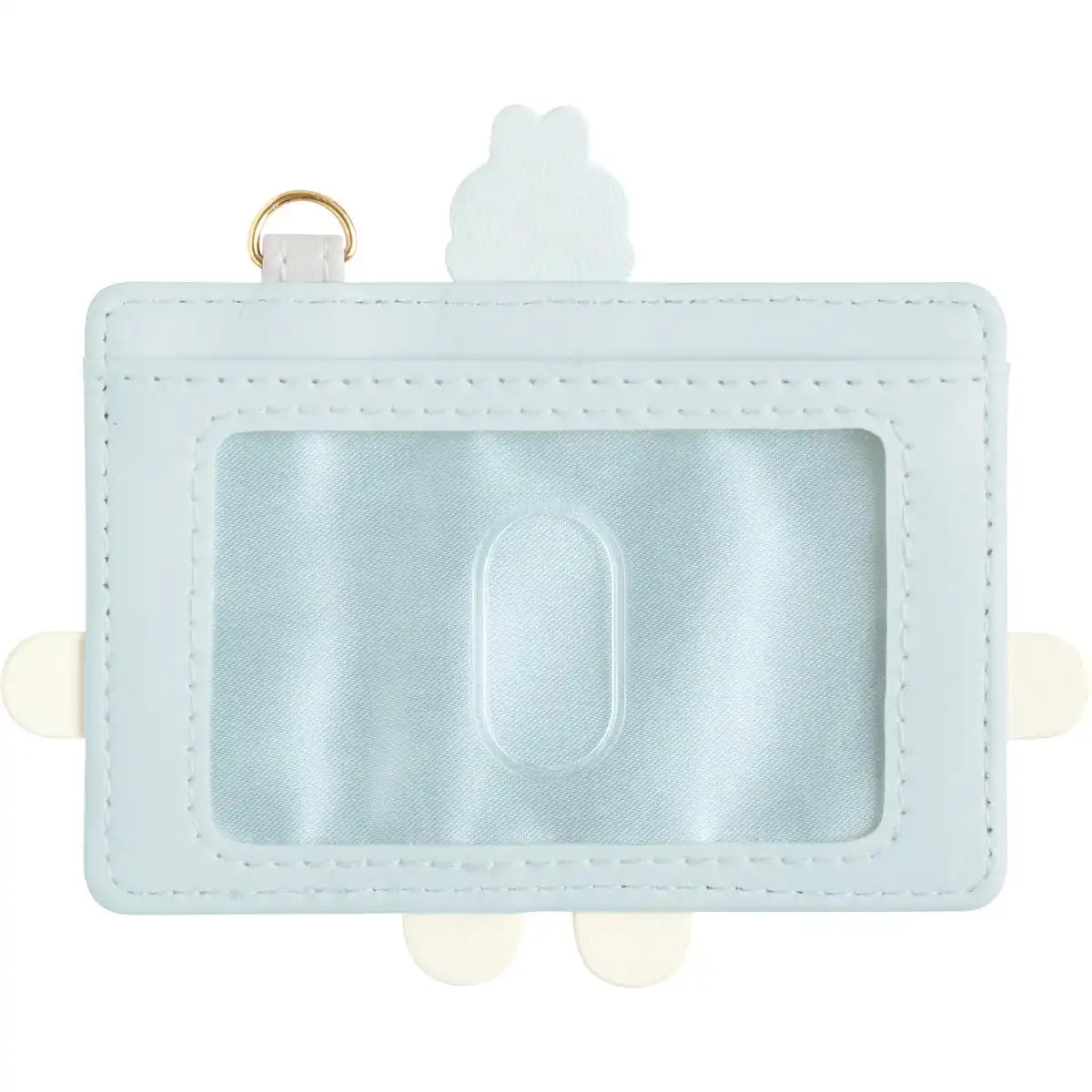 San-X Pokantotan Pass Case with Reel - Ice Card Tan PB69801- Japan Figure Store - #1 Bring To You The Best Japanese Goods