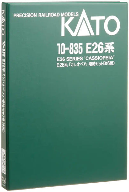 Kato N Gauge Cassiopeia B 6-Car Set - 10-835 Railway Model Passenger Car- Japan Figure Store - #1 Bring To You The Best Japanese Goods