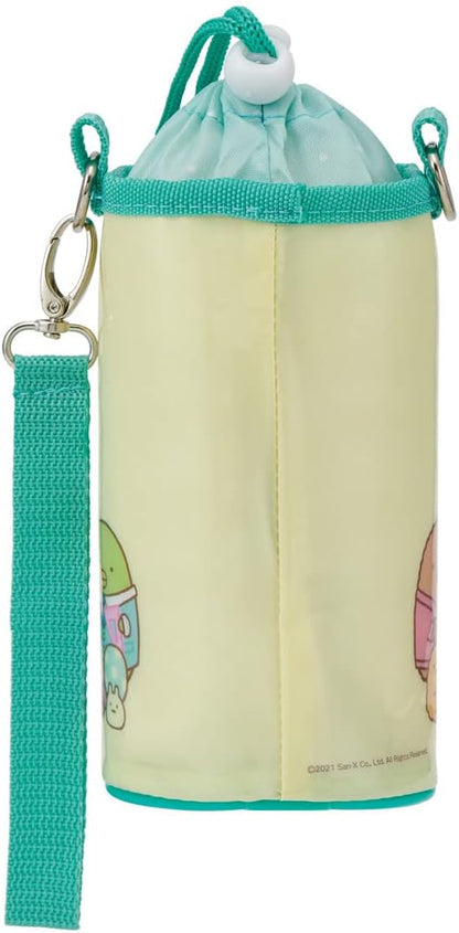 Skater Sumikko Gurashi Wasserflasche und Hülle aus Emaille, 500 ml
