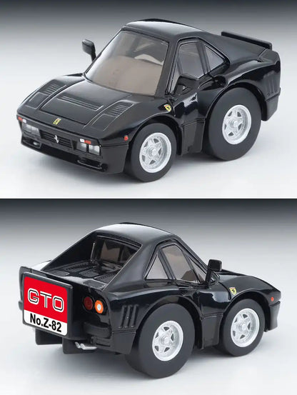 Tomytec Ferrari GTO Black - Zero Z-82B Finished ChoroQ Product- Japan Figure Store - #1 Bring To You The Best Japanese Goods