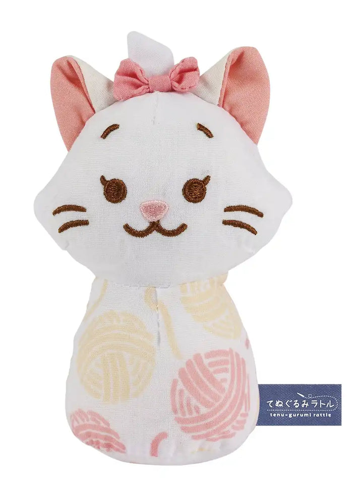 Eyeup Disney Plush Doll Rattle Marie- Japan Figure Store - #1 Bring To You The Best Japanese Goods