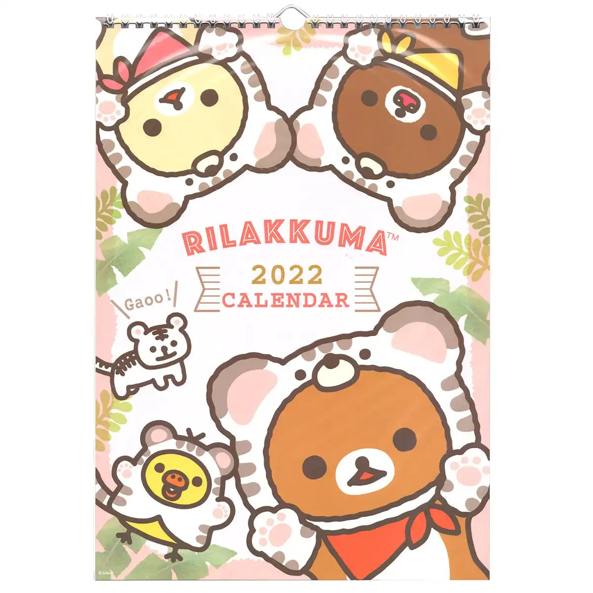 San-X Rilakkuma 2022 Calendar Wall Hanging B4 CD35801- Japan Figure Store - #1 Bring To You The Best Japanese Goods