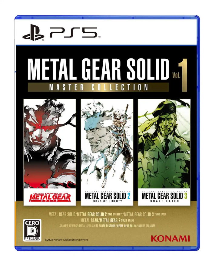 PS5 Metal Gear Solid: Master Collection Vol.1 by Konami Digital Entertainment- Japan Figure Store - #1 Bring To You The Best Japanese Goods