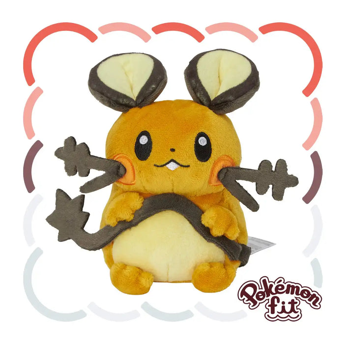 Pokemon Center 702 Plush Toy Dedenne - Adorable Collectible Pokémon Fit- Japan Figure Store - #1 Bring To You The Best Japanese Goods
