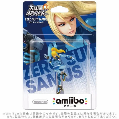 Nintendo Amiibo Zero Suit Samus Super Smash Bros. 3ds Wii U Game Accessories- Japan Figure Store - #1 Bring To You The Best Japanese Goods