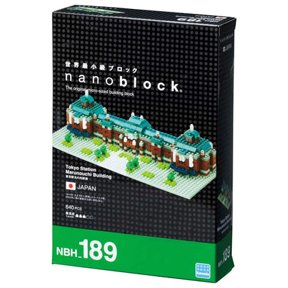 KAWADA Nbh_189 Nanoblock Tokyo Station Marunouchi Station Building- Japan Figure Store - #1 Bring To You The Best Japanese Goods
