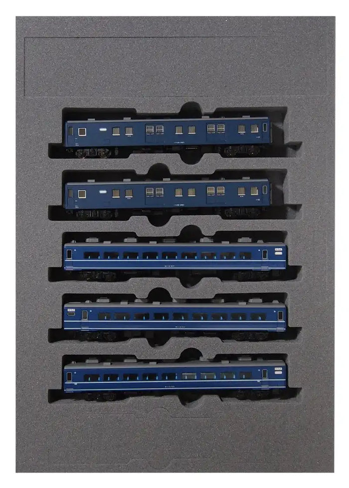 Kato N Gauge 14 Series: 5-Car Express Niseko Set Model Passenger Railway 10-1215- Japan Figure Store - #1 Bring To You The Best Japanese Goods