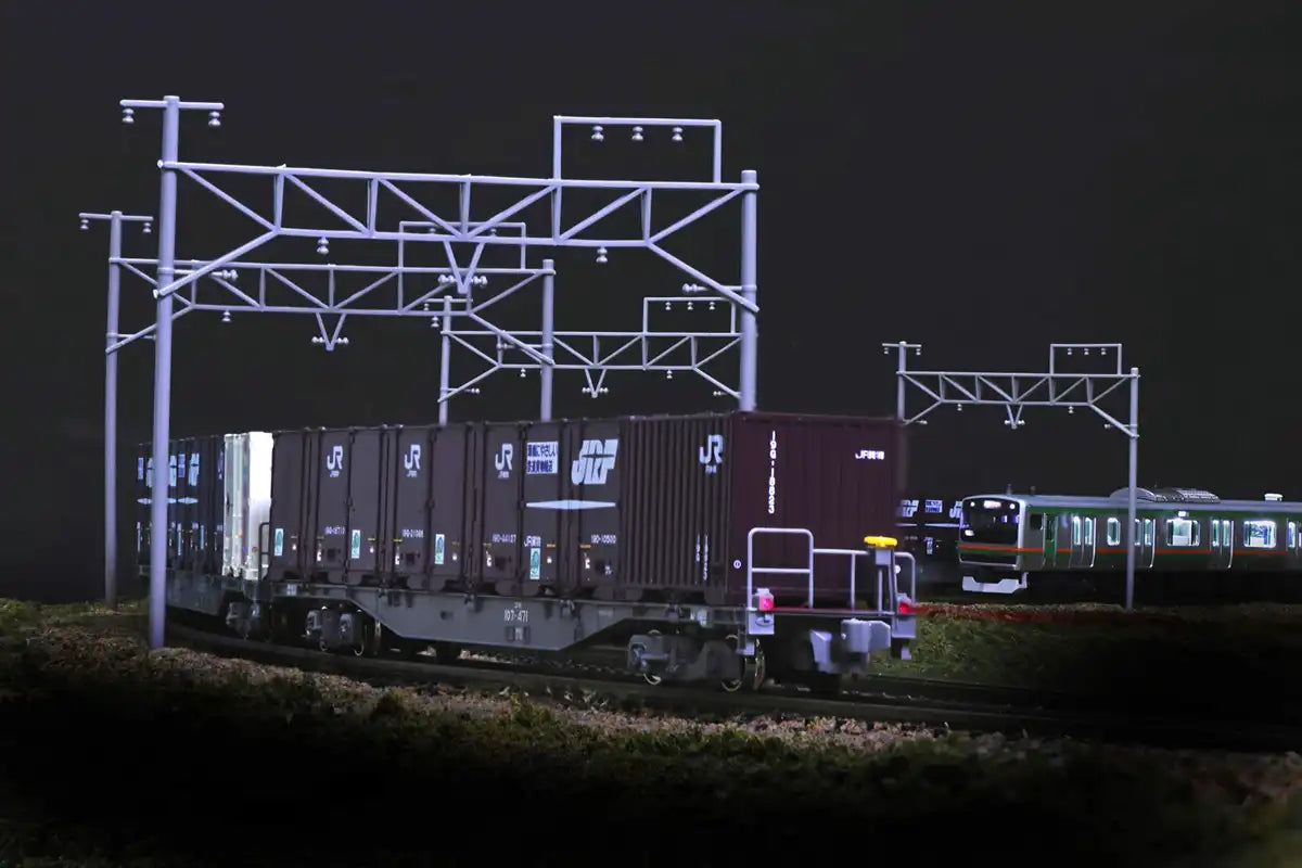 Kato N Gauge 10-Car Freight Rail Model Set Koki106+107 Container-Free 10-1432C- Japan Figure Store - #1 Bring To You The Best Japanese Goods