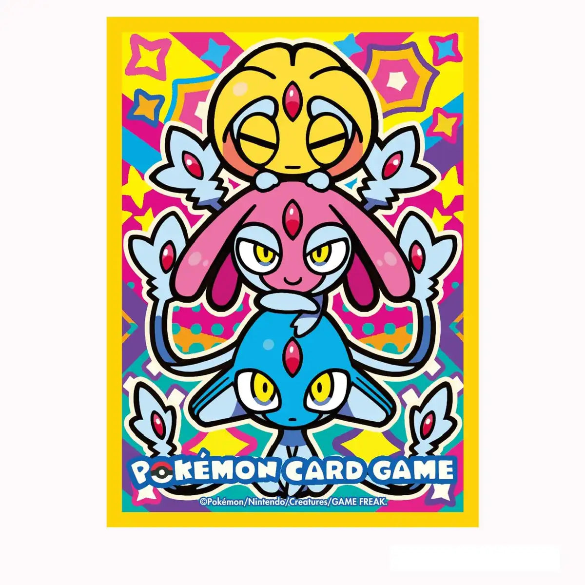 Pokemon Center Original Card Sleeves Colorful Triple Uxie Mesprit Azelf Set- Japan Figure Store - #1 Bring To You The Best Japanese Goods