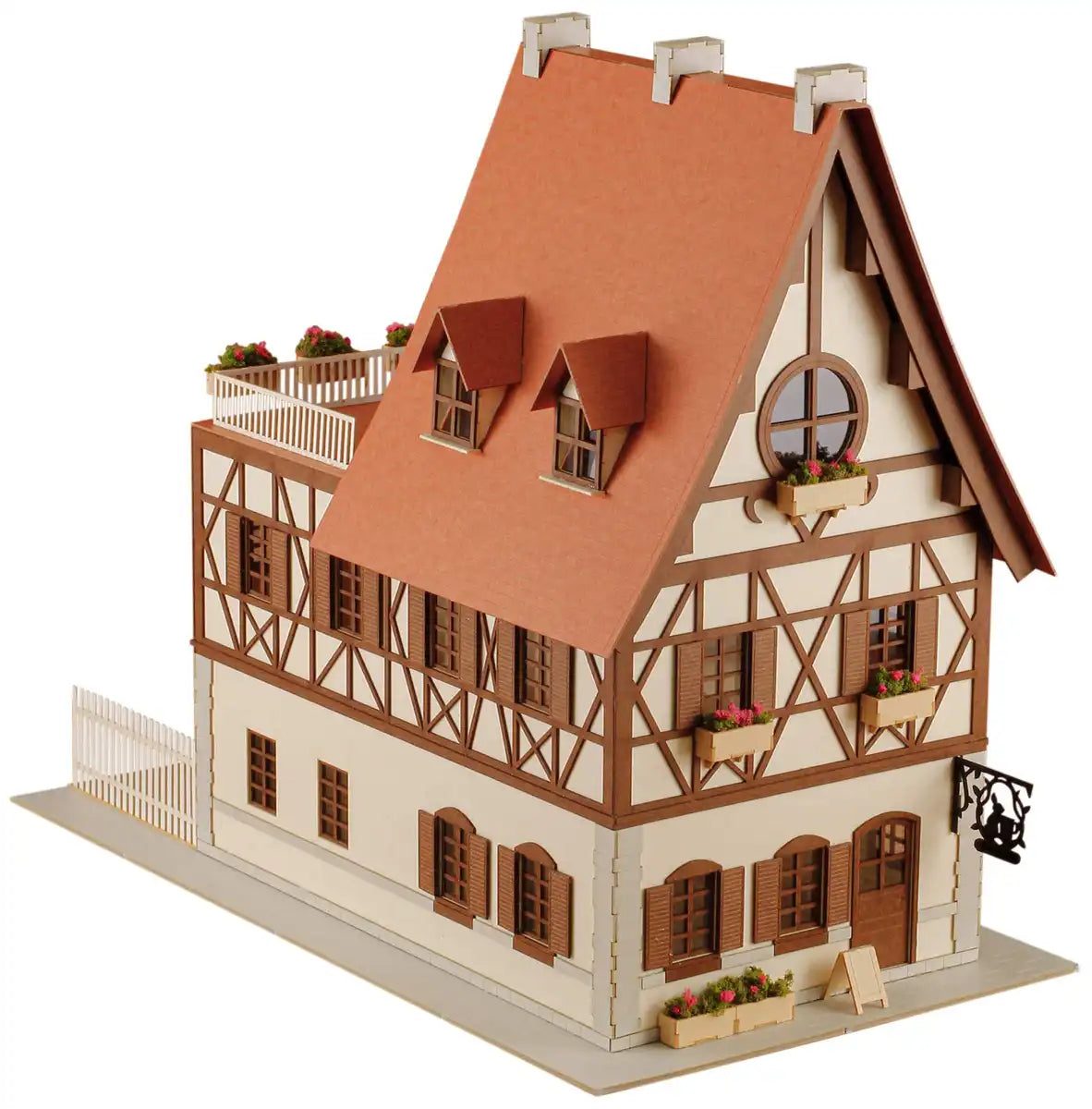 1/80 Scale Japanese Paper Craft Rabbit House (Big!) By Plum- Japan Figure Store - #1 Bring To You The Best Japanese Goods