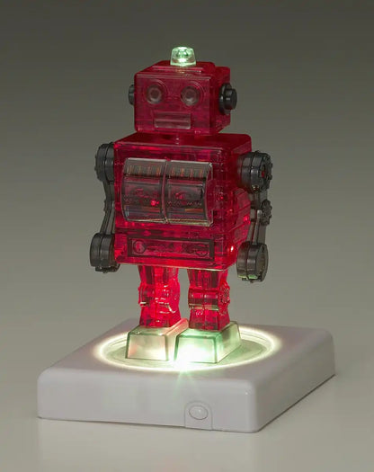 BEVERLY Crystal 3D Puzzle 50202 Robot Red- Japan Figure Store - #1 Bring To You The Best Japanese Goods