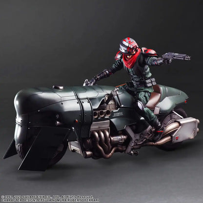 Square Enix Final Fantasy VII Remake Kai Advanced Motorcycle Guard & Bike Set Japan Toy Figure- Japan Figure Store - #1 Bring To You The Best Japanese Goods