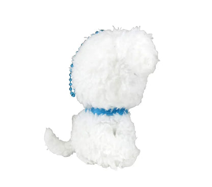 Tease Keychain Crayon Shin-Chan Plush Mascot Shiro Ks-5518745Si- Japan Figure Store - #1 Bring To You The Best Japanese Goods