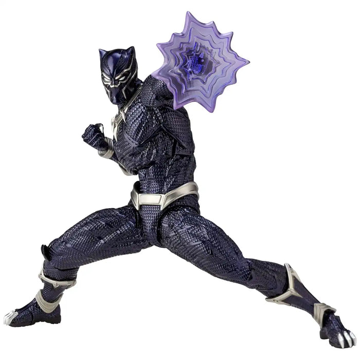 Kaiyodo Amazing Yamaguchi No.030 Black Panther Revoltech Figure - Japanese Action Model- Japan Figure Store - #1 Bring To You The Best Japanese Goods