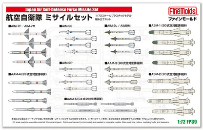 FINE MOLDS 1/72 Jasdf Missiles Set Plastic Model- Japan Figure Store - #1 Bring To You The Best Japanese Goods