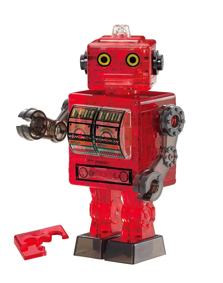 BEVERLY Crystal 3D Puzzle 50202 Robot Red- Japan Figure Store - #1 Bring To You The Best Japanese Goods