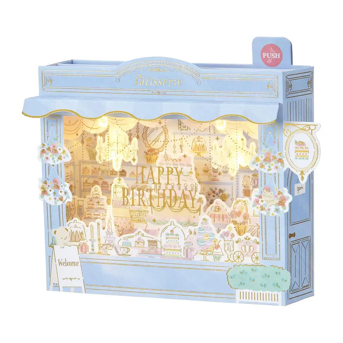 Sanrio Message Card Birthday Celebration Light Melody Patisserie Paper