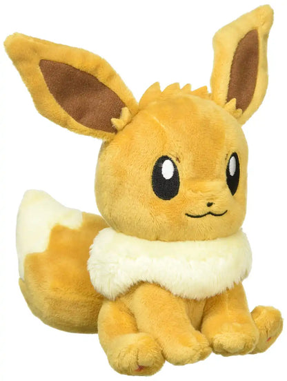 Pokemon Center Original Eevee Plush 16x17x8.5cm- Japan Figure Store - #1 Bring To You The Best Japanese Goods