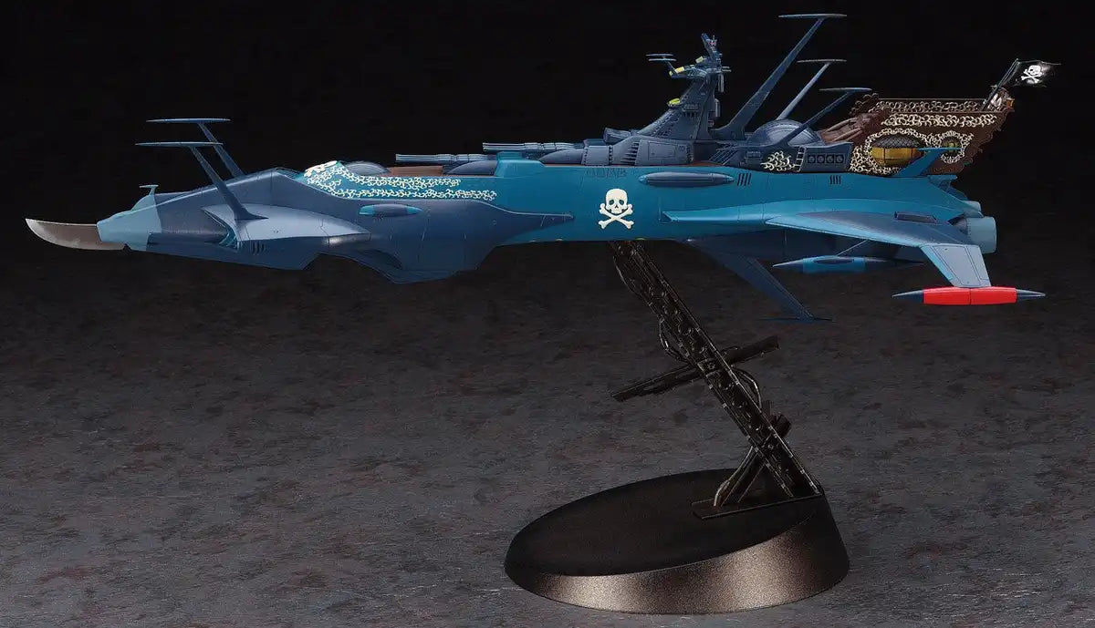 Hasegawa Creator Works Series Space Pirate Captain Harlock 1978 Tv Anime Version Space Pirate Battleship Arcadia Second Ship 1/1500 Scale Plastic Model Cw08- Japan Figure Store - #1 Bring To You The Best Japanese Goods