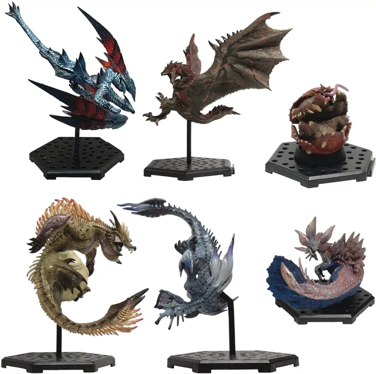 CAPCOM Figure Builder Monster Hunter Standard Model Plus Vol.21 6 Pcs + Bonus- Japan Figure Store - #1 Bring To You The Best Japanese Goods