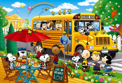 Epoch 1053Pc Jigsaw Puzzle Peanuts Snoopy School Bus Slide Japan (26X38Cm)- Japan Figure Store - #1 Bring To You The Best Japanese Goods