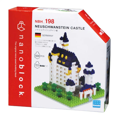 KAWADA Nbh-198 Nanoblock Neuschwanstein Castle- Japan Figure Store - #1 Bring To You The Best Japanese Goods