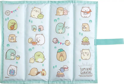 SAN-X Sumikko Gurashi Foldable Sheet Cushion Sumikko Camp With Kawauso- Japan Figure Store - #1 Bring To You The Best Japanese Goods