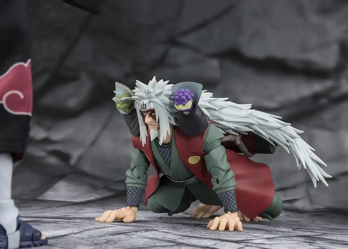 Tamashii Nations Naruto S.H. Figuarts Jiraiya Sage Mode Set