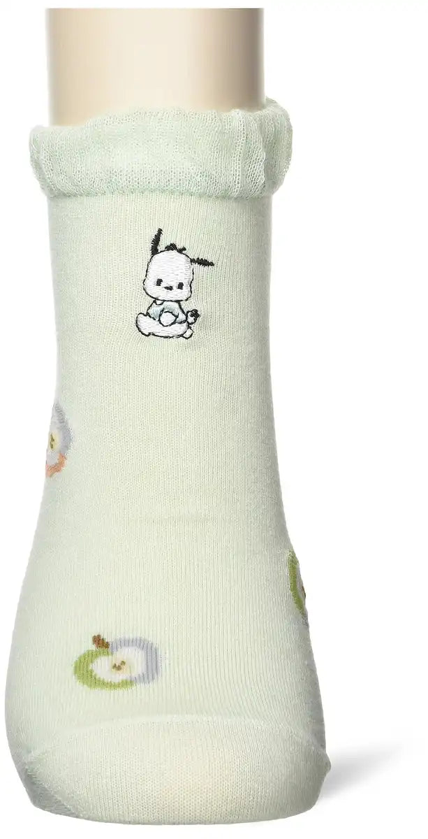 Sanrio Mint Green Women's Socks 23-25cm 3763583- Japan Figure Store - #1 Bring To You The Best Japanese Goods