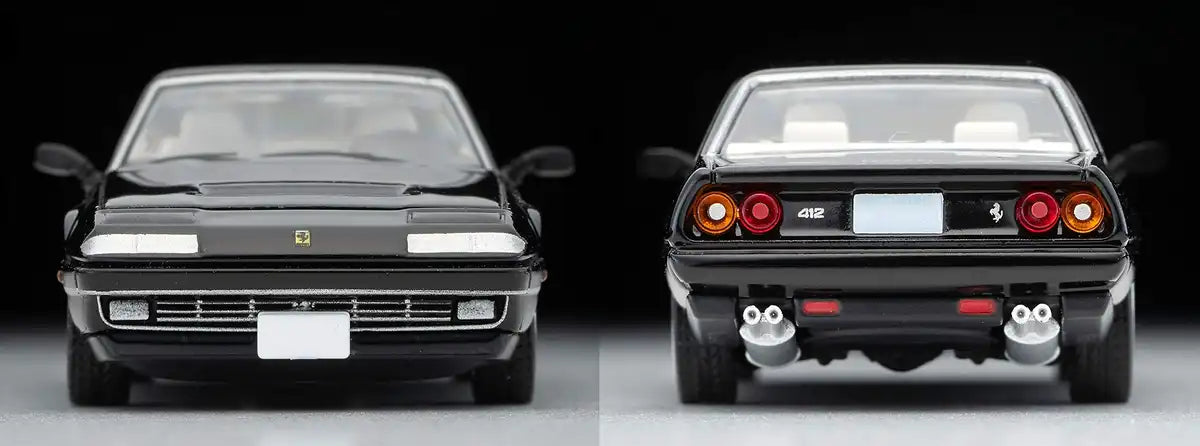 Tomytec Tomica Limited Vintage Neo 1/64 Scale Black Ferrari 412 Finished Model- Japan Figure Store - #1 Bring To You The Best Japanese Goods