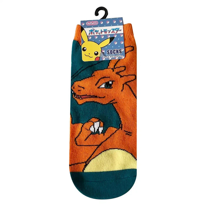 Small Planet Pokemon Charizard Battle Socks 23-25Cm Japan Nh1298J- Japan Figure Store - #1 Bring To You The Best Japanese Goods