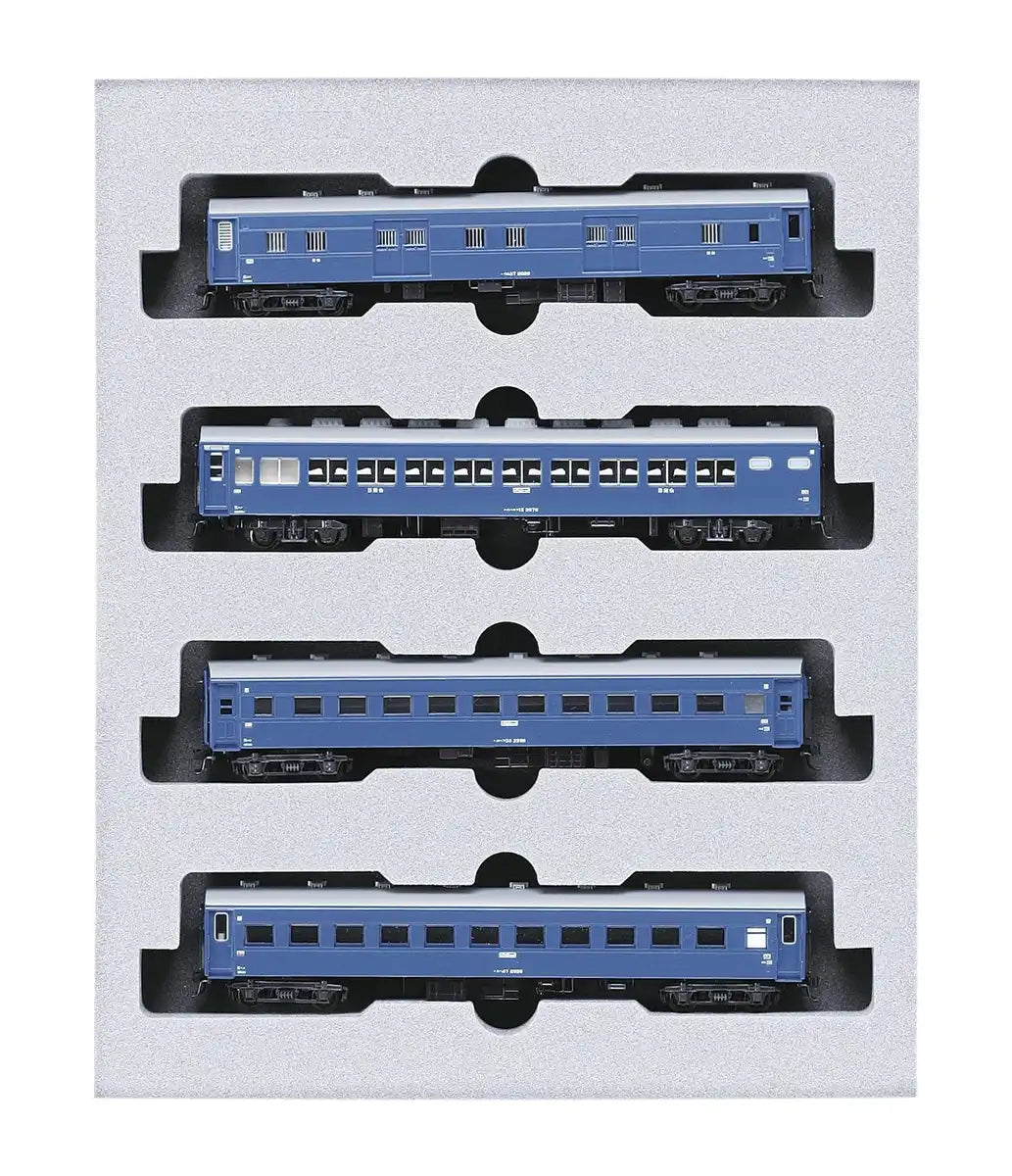 Kato 10-564 N Gauge Railway Model - 10 Series Sleeper Express Myoko 4-Car Set- Japan Figure Store - #1 Bring To You The Best Japanese Goods