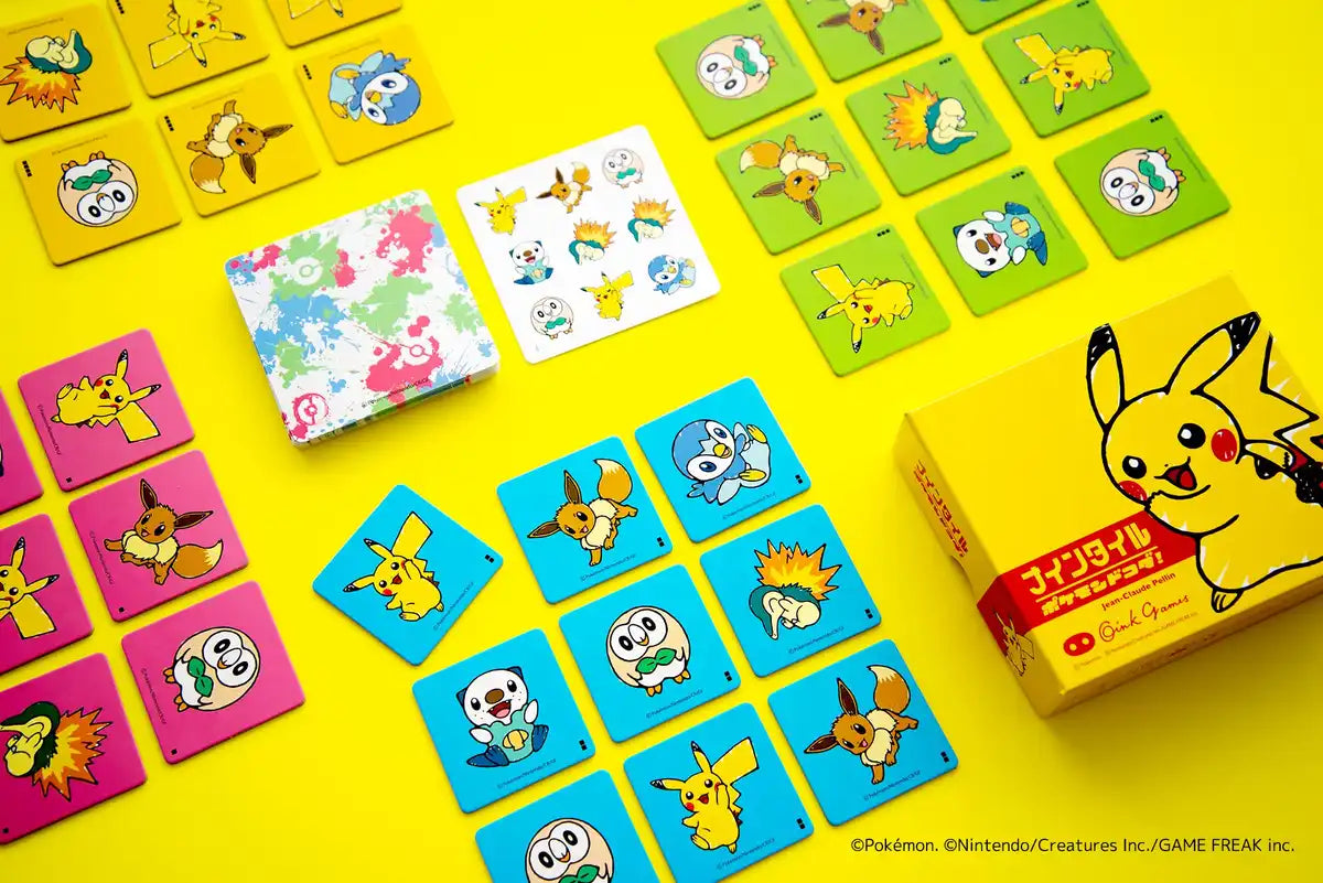 Oink Games Pokemon Dokoda Board Game 2-4 Players- Japan Figure Store - #1 Bring To You The Best Japanese Goods