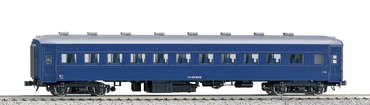 Kato Railway Model Passenger Car - HO Gauge Oha35 Blue 1-511 Series- Japan Figure Store - #1 Bring To You The Best Japanese Goods