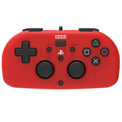 HORI Ps4 Playstation 4 Wired Controller Light Red- Japan Figure Store - #1 Bring To You The Best Japanese Goods