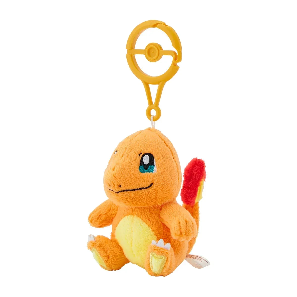 Pokemon Center Charmander Mascot with Carabiner Clip Keychain Accessory- Japan Figure Store - #1 Bring To You The Best Japanese Goods