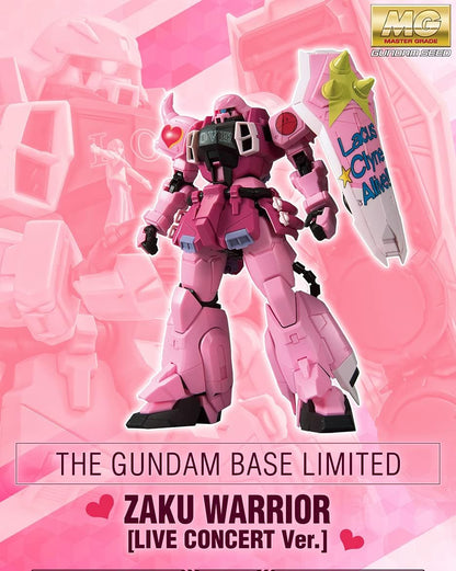 #Bandai Mg Mobile Suit #Gundam Seed Destiny Master Grade Zaku Warrior (Live Concert Ver)(Gbase Limited) Model Kit Figure Japan Figure 4573102613967
