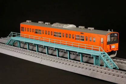 Plummoa 1/80 Ho Gauge Washing Table Blue Unassembled Paper Kit Ms066 Japan Diorama Supplies- Japan Figure Store - #1 Bring To You The Best Japanese Goods