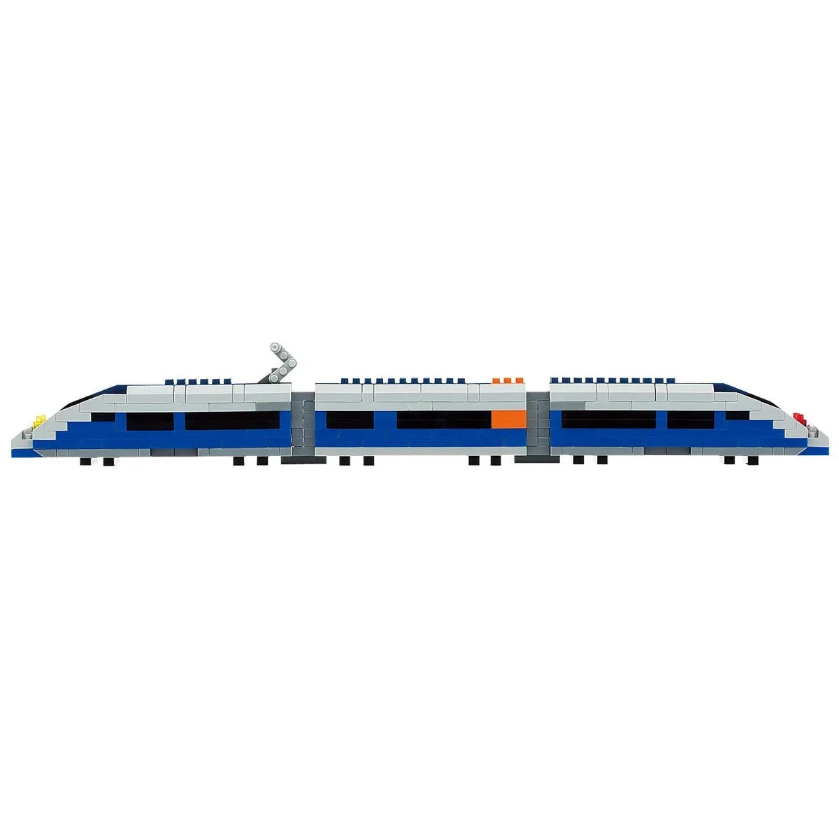 KAWADA Ngt-010 Nanoblock Nanogauge Blue Bullet Train- Japan Figure Store - #1 Bring To You The Best Japanese Goods
